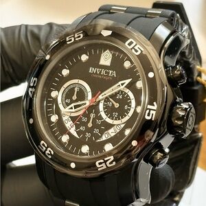 Invicta Pro Diver Scuba 37231 Chronograph Men’s 48mm Watch | New W Box & Papers